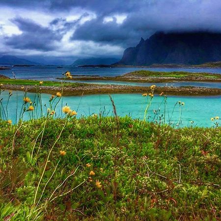 Lofoten Beach Glamping Skrova Exterior photo